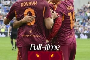 季前赛豪取4连胜！罗马1-0埃弗顿，苏莱打进全场唯一进球